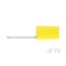 Te Connectivity Ring Terminal, 1/2 in Stud Size, 26.7 mmÂ², Nylon Insulated, Yellow 324114 - alternate 3